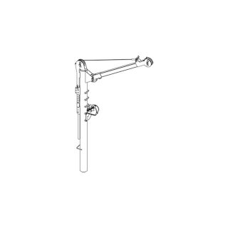 Grundfos - 95036845 - Kran mit Winde 6AF 1.4301, 100kg - Zubehör f.Schmutz-/Abwasserpum.