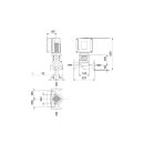 Grundfos - 99272238 - TPE3 32-200 S-A-F-A-BQQE PN 6/10 1x230V - Elektr. ger. Trockenläuferpumpe