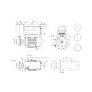 Grundfos - 92942773 - NBE 40-250/260ADSF2LESBQQERW1 - Blockpumpen elektr. geregelt