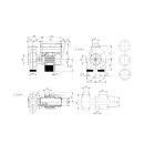 Grundfos - 92942783 - NBE 125-250/269AASF2LESBQQERW3 - Blockpumpen elektr. geregelt