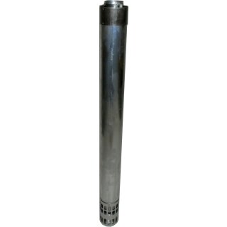 Wolf - 2600035 - Luft-/Abgasrohr DN63/96 Länge 1041mm mit Windschutz