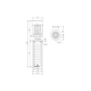 Grundfos - 3HAH5263 - SPK1-5/3 A-W-A-AUUV 3x266/460 60 Hz - Eintauchpumpe SPK