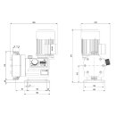 Grundfos - 99206050 - DMX 199-8 B-PVC/E/C-X-G1U3U3XEMAG - Mechanische Dosierpumpen