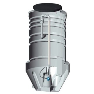 Grundfos - 99161783 - PS.R.10.20.S.DC.SS40.H40.SEG.B Vakuum - Abwasserpumpstation