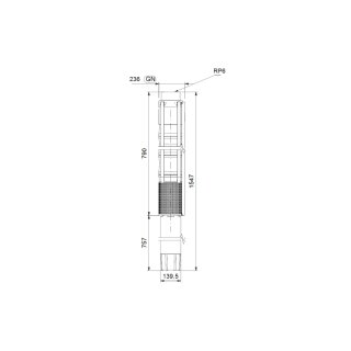 Grundfos - 18A01901 - SP215- 1 Rp6 6in3X380-415/50 18.5kW - Unterwasserpumpe