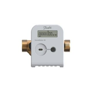 Danfoss - 187F2681 - Wärme-/Kältezähler SonoMeter 40 - QP2,5 DN20 R PN25 24V Modbus Pu IP65 kWh