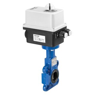 Danfoss - 082G7361 - mot, Absperrklappe VFY-WA - DN25, 24V, Klappensch, Edelstahl, FL