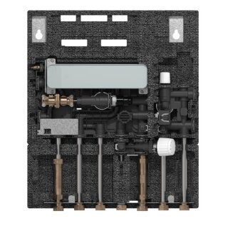 Danfoss - 183B1001 - Wohnungsstation EvoFlat 4,0 F2 - für Heizkörper, 10 bar, 95C