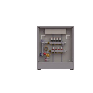 Danfoss - 088X3202 - Station UnoFloor Comfort 2L - 2 HK, links mit AB-PM-Set, 230V