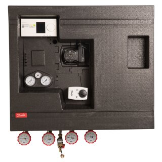 Danfoss - 144H2000 - Hausstation Compact 28 VX-FI, 1 - AVQM, 35kW, ECL310/A237