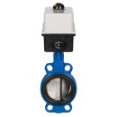 Danfoss - 082G7409 - mot, Absperrklappe VFY-WA - DN350, 230V, Klappensch, Edelstahl, FL