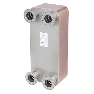 Danfoss - 079B0985 - Plattenwärmeübertrager XB66H-1 - MicroPlate, 180 Platten, gelötet, G2 1/2