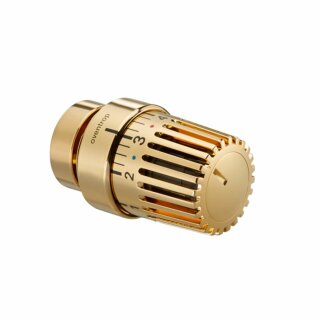 Oventrop - 1011468 - Thermostat "Uni LH" 7-28 C, 0 * 1-5,Flüssig-Fühler,vergoldet