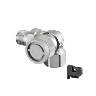 Oventrop - 1183361 - Thermostatventil "AQ" DN10, Winkeleck rechts, mit "Q-Tech"