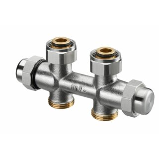 Oventrop - 1015803 - Multiflex FQ Verschraubung für G 3/4 AG, DG, G 3/4 ÜM x 3/4 AG