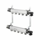 Oventrop - 1407255 - Edelstahl-Verteiler Multidis SH für Heizkörperanbindung 5 Kreise