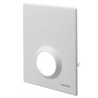 Oventrop - 1022693 - Abdeckplatte für "Unibox" Einzelraumregelung,Bautiefe 57mm, weiß