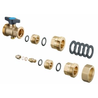 Oventrop - 1352250 - Wärmezählereinbauset für Regumat S/M3-180 DN 25 (ab 2015)