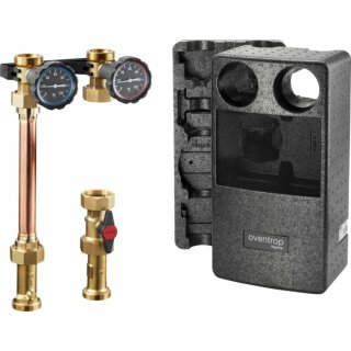 Oventrop - 1357070 - Station "Regumat S-180" DN25, ohne Pumpe, mit PKH