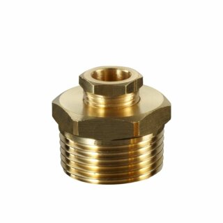 Oventrop - 2041051 - Stopfbuchsverschraubung 3/8"AGx6mm, für Inhaltsmesserleitung
