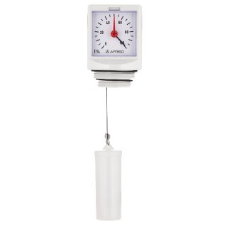 Afriso - 11500 - Mechanisches Füllstandmessgerät Unimes, Anschlussgewinde G1 1/2 und G2