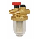 Afriso - 20425 - Zweistrangfilter Z 500 St Stahlsieb...
