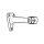 Afriso - 63078 - Messgerätehalter 26mm x 100mm Aluminium