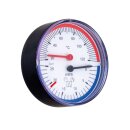 Afriso - 63318 - Thermo-Manometer TM 63 20/120C 0/4bar...