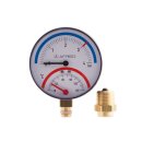 Afriso - 63338 - Thermo-Manometer TM 80 20/120C 0/6bar...