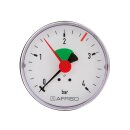 Afriso - 63909 - Heizungsmanometer HZ 63 0/4bar 3/8...