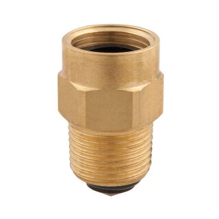 Afriso - 77720 - Montageventil G3/8 x R3/8 Muffe x Zapfen, Messing