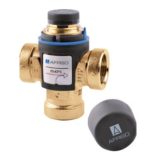 Afriso - 78249 - Thermisches Mischventil ATM 331 Rp3/4, 20-43 C, Kvs 1,6 m3/h