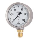 Afriso - 35124401 - Kapselfeder-Standardmanometer KP100...