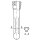 Afriso - 67337N - Profiltauchhülse 15x16mm L: 150mm vernickelt