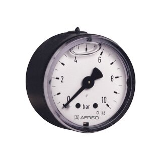 Afriso - 85014611 - Rohrfeder-Glyzerinmanometer RF40Gly 0/6bar G1/8B ax Kl.1,6 D611