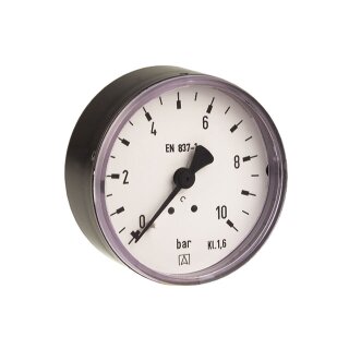 Afriso - 85063211 - Rohrfeder-Standardmanometer RF50 0/4bar G1/4B ax Kl.1,6 D211