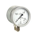Afriso - 88090401 - Membranfeder-Standardmanometer...