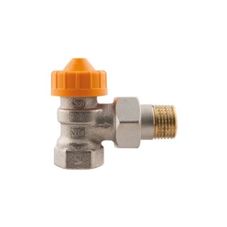 Afriso - 161 010.100 - Thermostat-Ventilunterteil Vario-DP Eck DN10