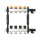 Afriso - 86432 - Edelstahl-Heizkreisverteiler ProCalida VA 1 C-DP 12