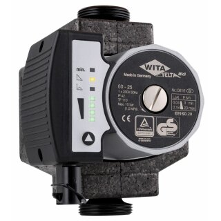 Wita  - U60100PM - Pumpe Delta MIDI 60 - 20 PWM - L=180mm,G1 1/4",6m(H),230V/50Hz