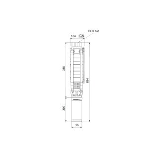 Grundfos  - 92952187 - Unterwasserpumpe SP18-11 Rp21/2 6in3X380-415/50 SD 7.5kW