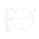 Grundfos  - 96525962 - Zubehör Kit Blindflasch...