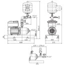 Wilo  - 2523127 - COR-1MHIE403-2G-GE,Rp11/4,3x400V,1.1kW...