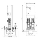 Wilo  - 2534167 - COR-2 Helix V 1009/K/CC,R21/2/R21/2,4kW...