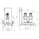 Wilo  - 2535992 - SiBoost Smart 2 HELIX V604,0.75kW...