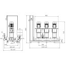 Wilo  - 2536006 - SiBoost Smart 3 HELIX V604,0.75kW...