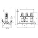 Wilo  - 2536008 - SiBoost Smart 3 HELIX V606,1.1kW...