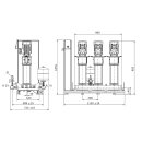 Wilo  - 2536009 - SiBoost Smart 3 HELIX V607,1.5kW...