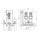 Wilo  - 2536079 - SiBoost Smart 2 HELIX V1006,2.2kW...