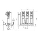Wilo  - 2536097 - SiBoost Smart 3 HELIX V1011,4kW...